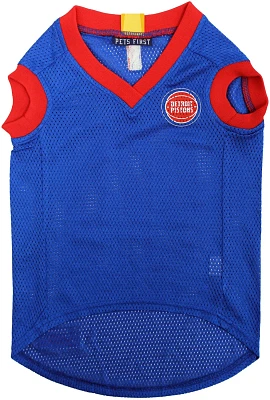 Pets First Detroit Pistons Mesh Dog Jersey