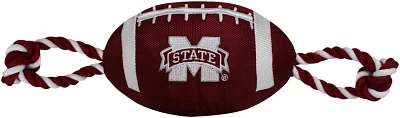 Pets First Mississippi State University Nylon Football Rope Toy                                                                 