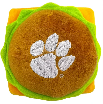 Pets First Clemson University Hamburger Dog Toy                                                                                 