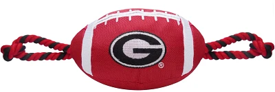 Pets First University of Georgia Nylon Football Rope Toy                                                                        