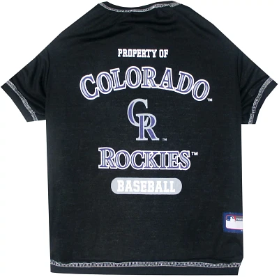 Pets First Colorado Rockies Dog T-shirt