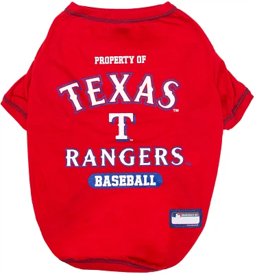 Pets First Texas Rangers Dog T-shirt