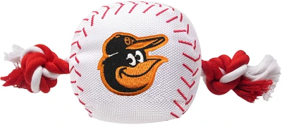 Pets First Baltimore Orioles Nylon Baseball Rope Dog Toy                                                                        