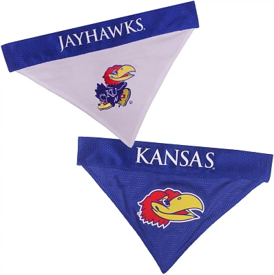 Pets First University of Kansas Reversible Dog Bandana