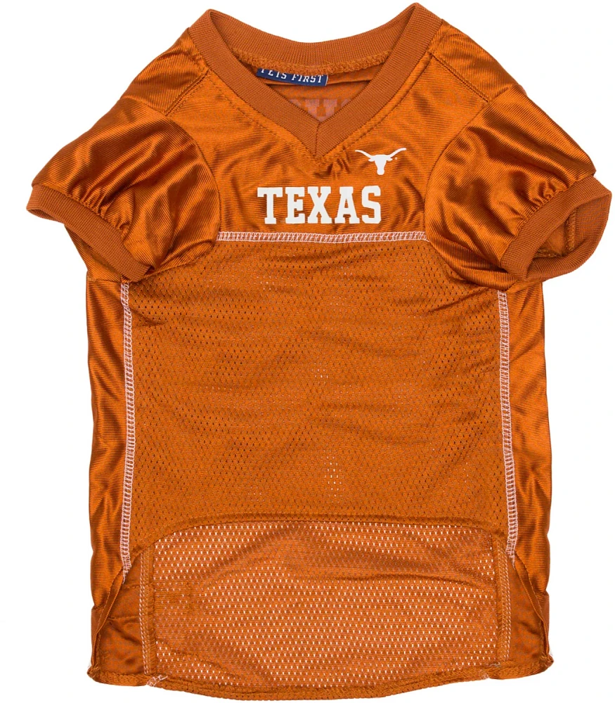 Pets First University of Texas Mesh Dog Jersey