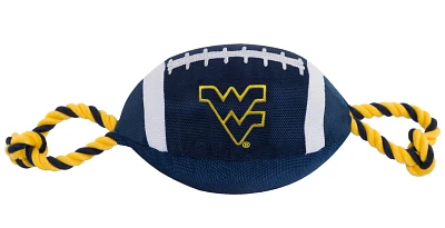 Pets First West Virginia University Nylon Football Rope Toy                                                                     