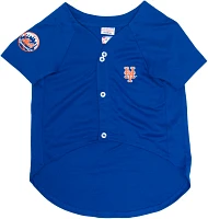 Pets First New York Mets Mesh Dog Baseball Jersey