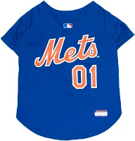 Pets First New York Mets Mesh Dog Baseball Jersey