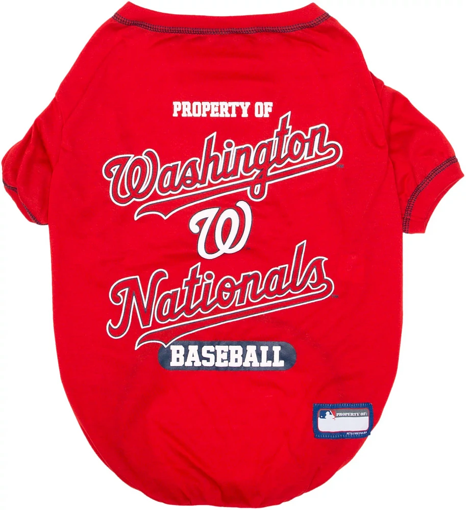 Pets First Washington Nationals Dog T-shirt