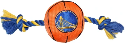 Pets First Golden State Warriors Nylon Basketball Rope Dog Toy                                                                  