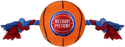 Pets First Detroit Pistons Nylon Basketball Rope Dog Toy                                                                        