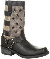 Durango Men's Faded Flag Harness Boots                                                                                          