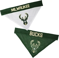 Pets First Milwaukee Bucks Reversible Dog Bandana