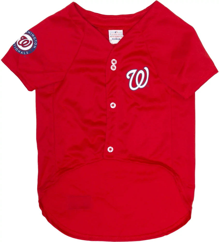 Pets First Washington Nationals Mesh Dog Jersey