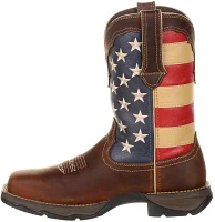 Durango Women's Lady Rebel Work Patriotic Flag Steel Toe Work Boots                                                             