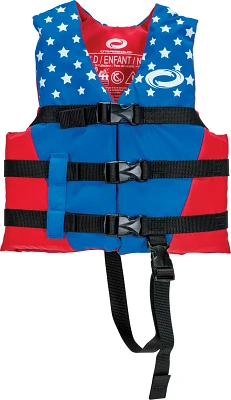 O'Rageous Child Americana Nylon Life Vest                                                                                       