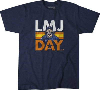 Breaking T Men's Houston Astros LMJ Day Short Sleeve T-shirt