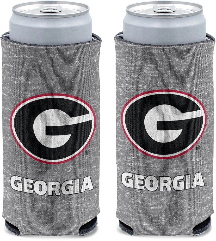 WinCraft University Of Georgia Heathered Slim Can Cooler                                                                        