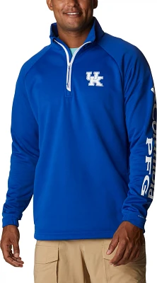 Columbia Sportswear Men's University of Kentucky Terminal Tackle 1/4-Zip Fleece Top