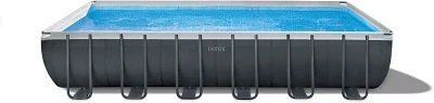 INTEX Ultra XTR 24 ft x 12 ft x 52 in Rectangular Metal Frame Pool Set                                                          