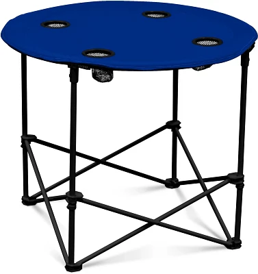 Logo Plain Round Folding Table