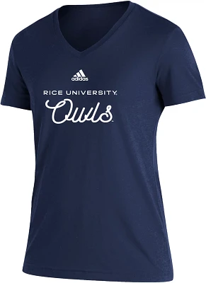 adidas Women's Rice University Blend Short Sleeve T-Shirt