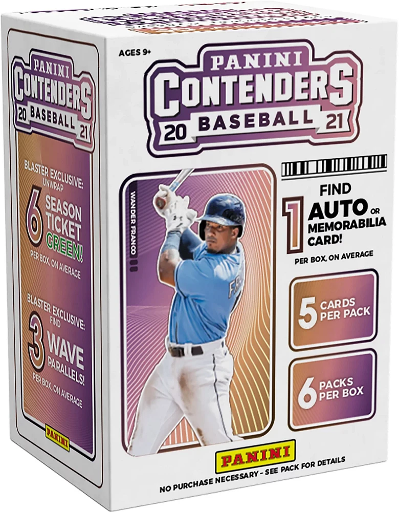 Panini Contenders Baseball Blaster Box                                                                                          