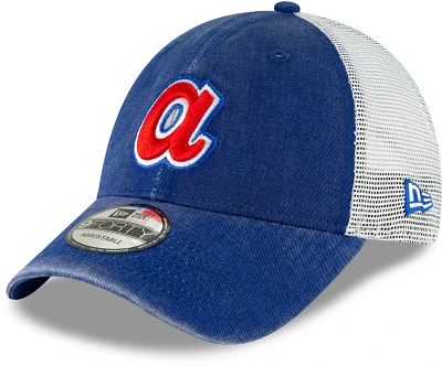 New Era Atlanta Braves Cooperstown Trucker 9FORTY Cap                                                                           