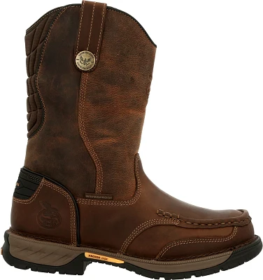 Georgia Men's Athens 360 Waterproof Pull On Work Boots                                                                          