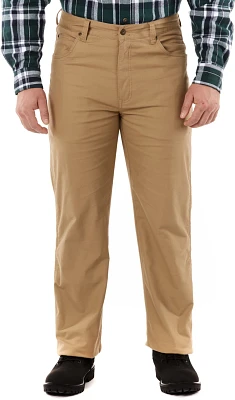 Smith's Workwear Men's Print Fleece Lined 5-Pocket Canvas Pants                                                                 