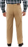 Smith's Workwear Men's Print Fleece Lined 5-Pocket Canvas Pants                                                                 