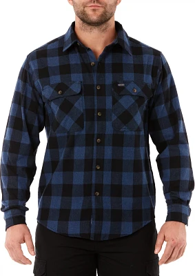 Smith's Workwear Men's Buffalo 2-Pocket Flannel Shirt