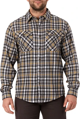 Smith's Workwear Men's Plaid 2-Pocket Flannel Shirt