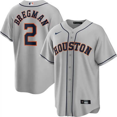 Nike Men's Houston Astros Alex Bregman #2 Official Replica Road Jersey