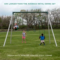 Backyard Discovery Big Brutus Metal Swing Set                                                                                   