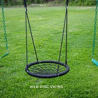 Backyard Discovery Little Brutus Heavy Duty Metal Swing Set                                                                     