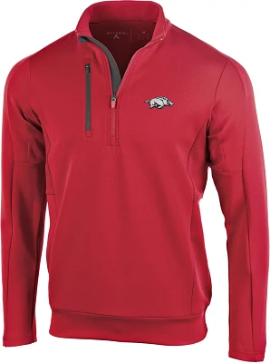 Antigua Men's University of Arkansas Generation 1/4-Zip Pullover Top                                                            