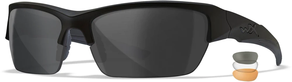 Wiley X WX Valor Safety Glasses Three Lens Kit                                                                                  