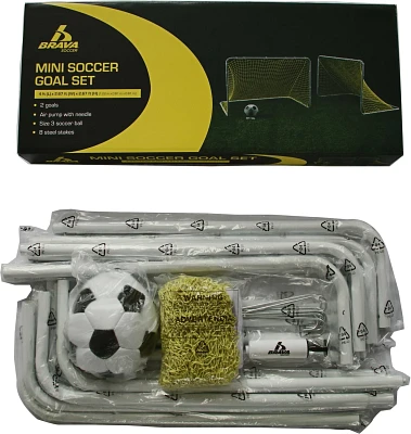 Brava Mini Soccer Goal Set