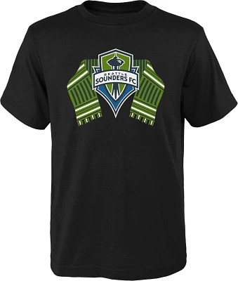 Outerstuff Boys' Austin FC Scarf Short Sleeve T-shirt                                                                           