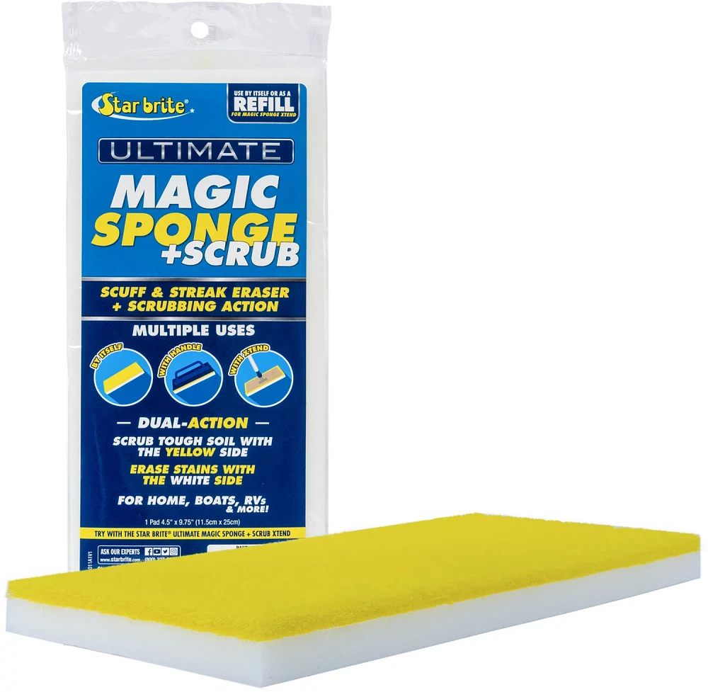 Star brite Ultimate Magic Sponge + Scrub Eraser                                                                                 