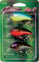 Cotton Cordell Big O Lure 3-Pack                                                                                                