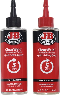 J-B WELD ClearWeld™ 8 oz Professional Grade Spray Epoxy                                                                       