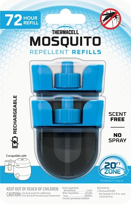ThermaCELL Rechargeable Mosquito Repeller 36-Hour Refills 2-Pack                                                                