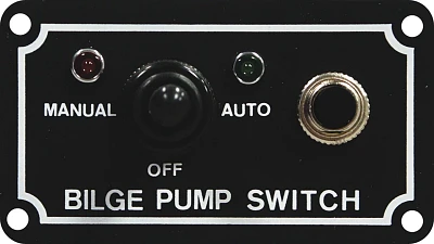 SeaSense Bilge Pump Switch Panel with LED Indication                                                                            