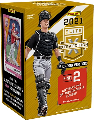 Panini Baseball Elite Extra Edition Trading Cards Blaster Box                                                                   