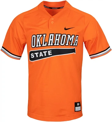 Nike Men's Oklahoma State University 2-Button Baseball Replica Jersey