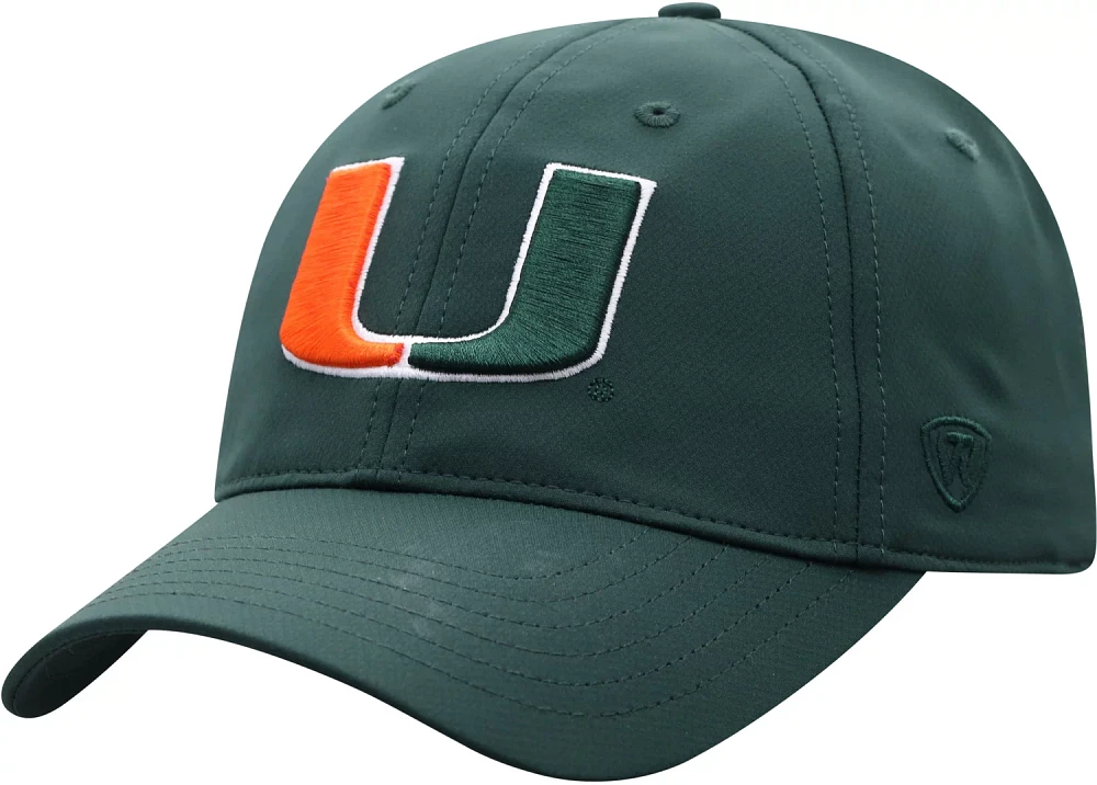 Top of the World University of Miami Trainer 20 Adjustable Cap                                                                  