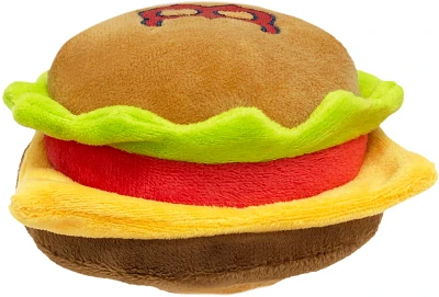 Pets First Boston Red Sox Hamburger Dog Toy                                                                                     