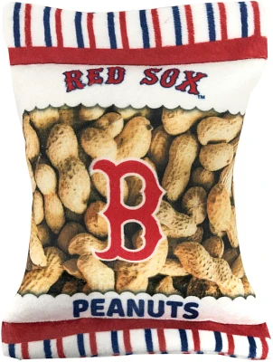 Pets First Boston Red Sox Peanut Bag Dog Toy                                                                                    